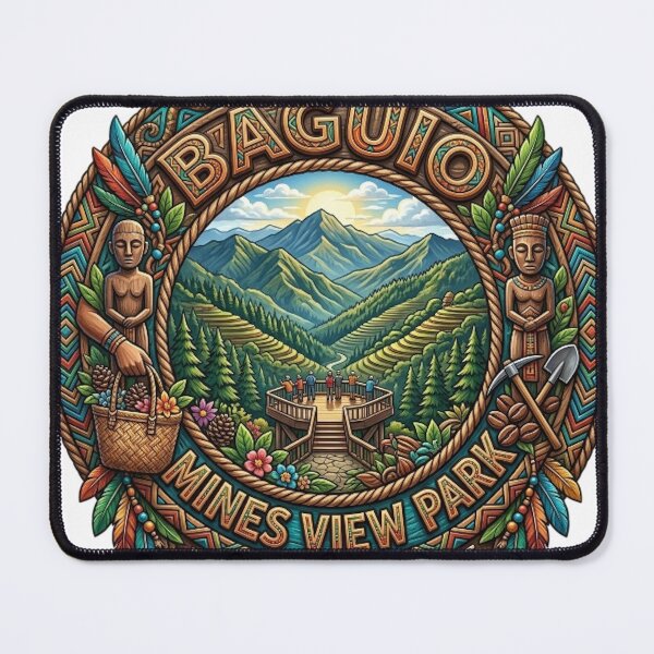 Item preview, BAGUIO MINES VIEW PARK designed and sold by likbatonboot.