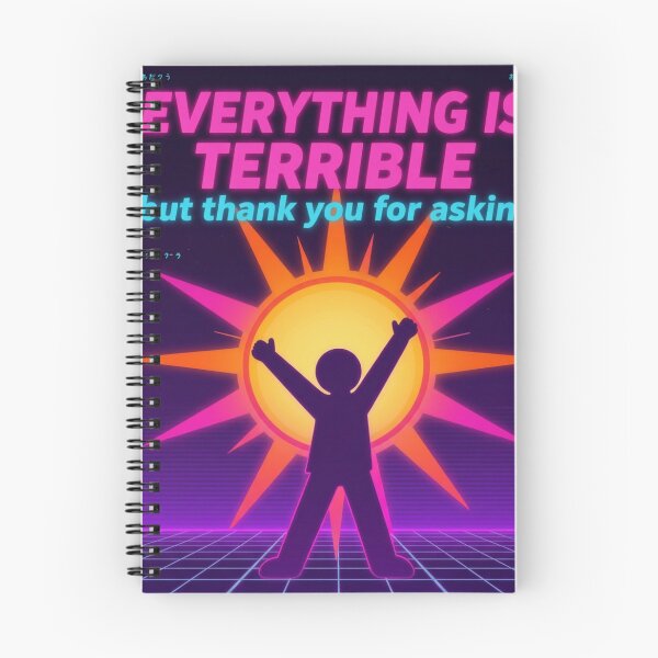 Item preview, Japanese 80s Pop Art Everything Is Terrible Sarcastic designed and sold by Goldenhourtees.