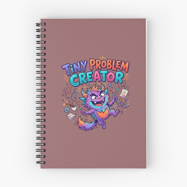 Item preview, Tiny Problem Creator – Chaotic Monster Troublemaker Sticker designed and sold by CuteRage.