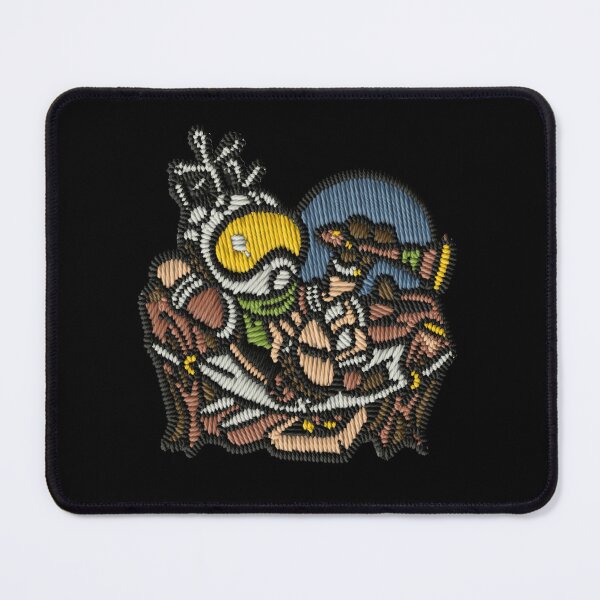 Item preview, Gabbro Embroidery Patch – Cozy Outer Wilds Space Explorer Sticker designed and sold by · GAMING SOUL ·.