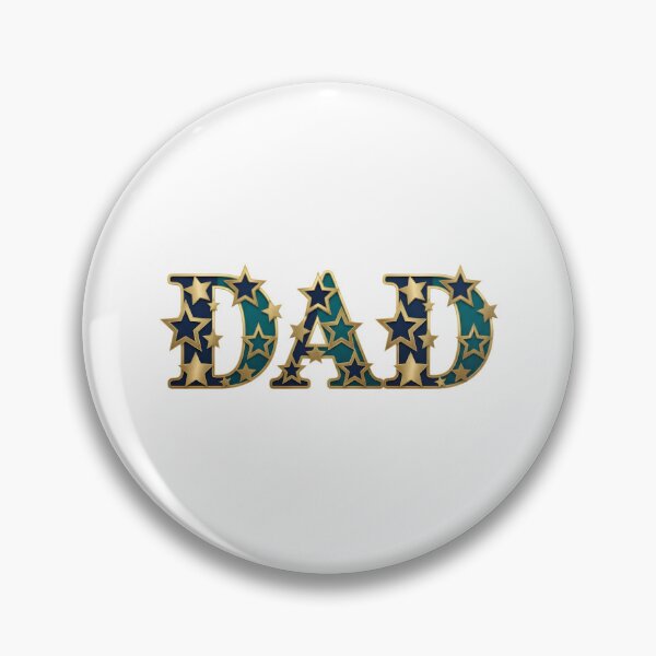 Item preview, Luxury Gold Star "DAD" Design - Perfect Father's Day Gift designed and sold by SideKickCreates.