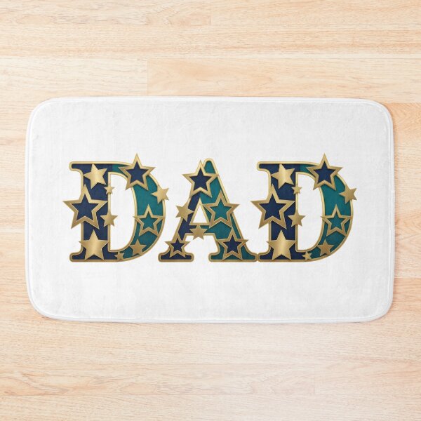 Item preview, Luxury Gold Star "DAD" Design - Perfect Father's Day Gift designed and sold by SideKickCreates.