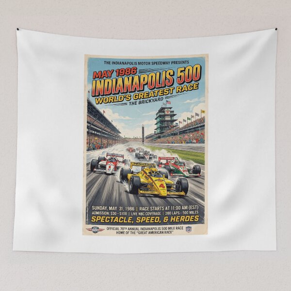 Item preview, Indianapolis 1986 designed and sold by Theodor Decker.