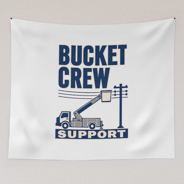 Item preview, Lineman Wife Bucket Crew Support, Bucket Truck designed and sold by pirminio.