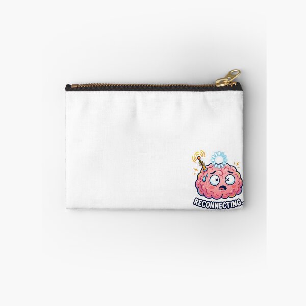 Item preview, Reconnecting... Brain Buffering Loading Sticker designed and sold by CuteRage.