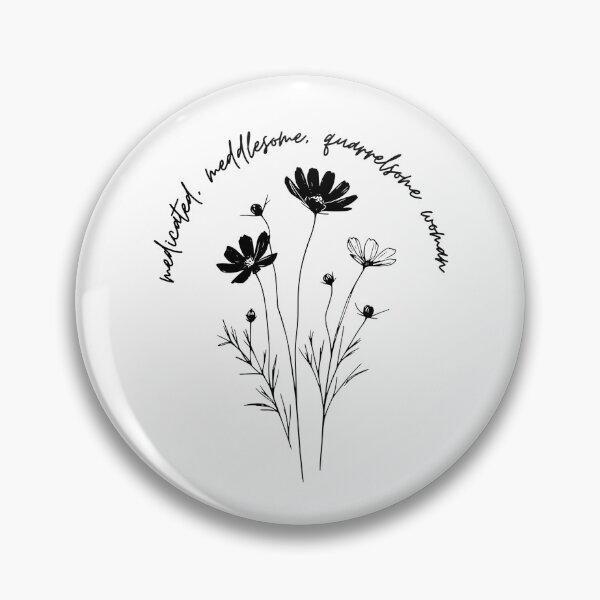Item preview, Medicated Meddlesome Quarrelsome Woman designed and sold by Flower-wine-.