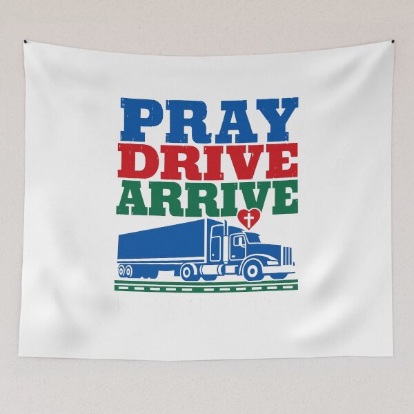Item preview, Trucker's wife prays for a ride, brings him to designed and sold by pirminio.