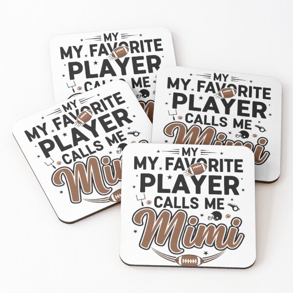 Item preview, My Favorite Player Calls Me Mimi designed and sold by designstoriesMK.