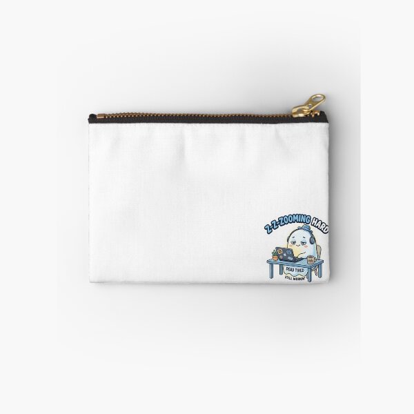 Item preview, Z-Zooming Hard – Dead Tired Still Workin' Ghost Sticker designed and sold by CuteRage.