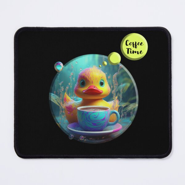 Item preview, Coffee Time Rubber Duck designed and sold by TruthfulHeart.