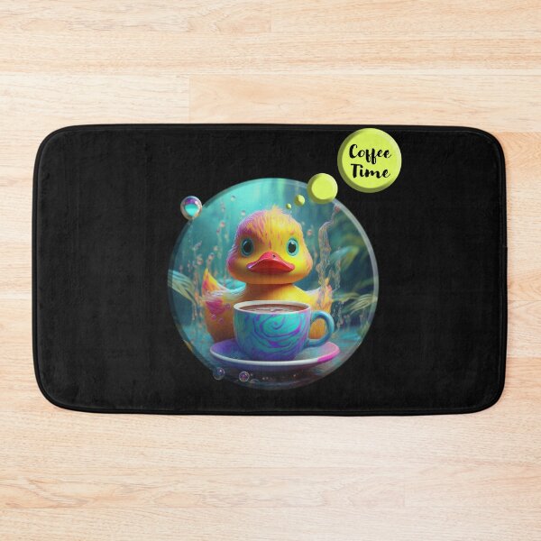 Item preview, Coffee Time Rubber Duck designed and sold by TruthfulHeart.
