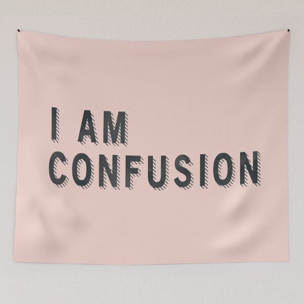 Item preview, I Am Confusion designed and sold by lowercasev.
