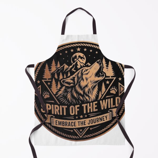 Item preview, Spirit of the Wild Howling Wolf Vintage Emblem designed and sold by Munib320.