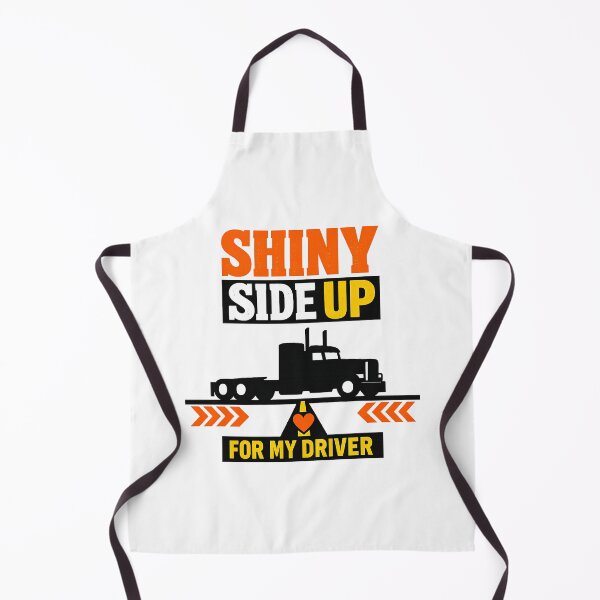 Item preview, Trucker Wife Safety Blessing Shiny Side Up Design designed and sold by pirminio.