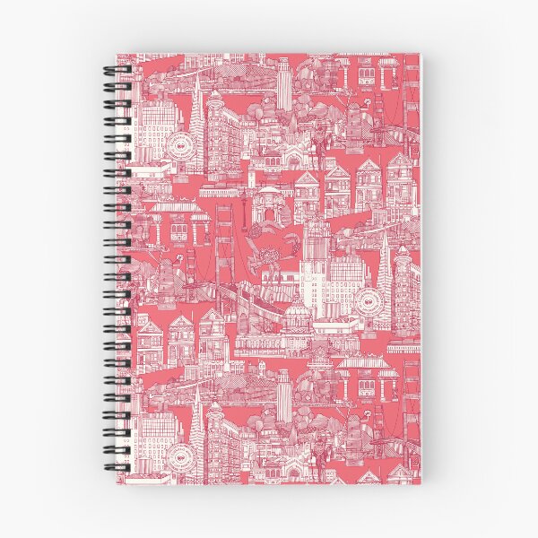 Item preview, San Francisco toile viva magenta rose pink designed and sold by scrummy.