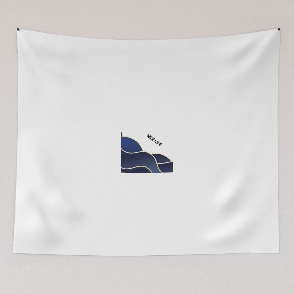 Item preview, Nice Life – Abstract Wave Art Navy Blue designed and sold by N0irNest.