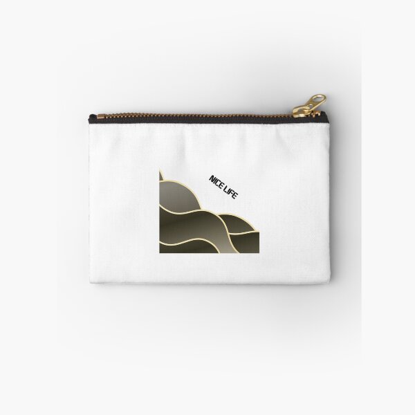 Item preview, Nice Life – Abstract Wave Art Khaki Neutral designed and sold by N0irNest.