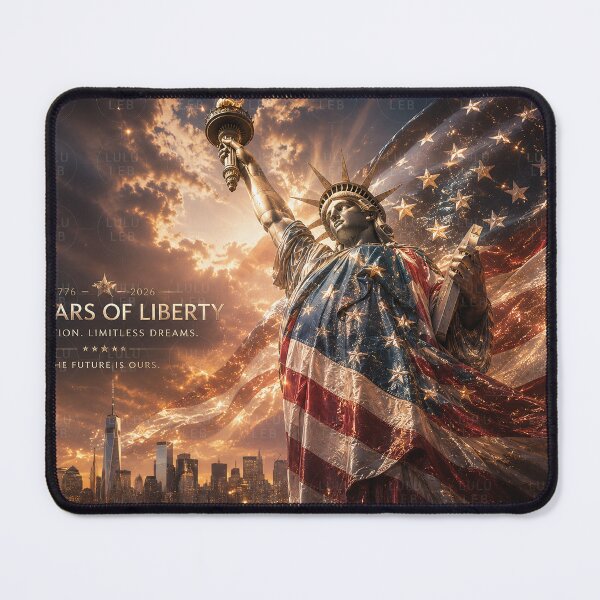 Item preview, Lady Liberty - America 250 years of Freedom designed and sold by LuluLeb.