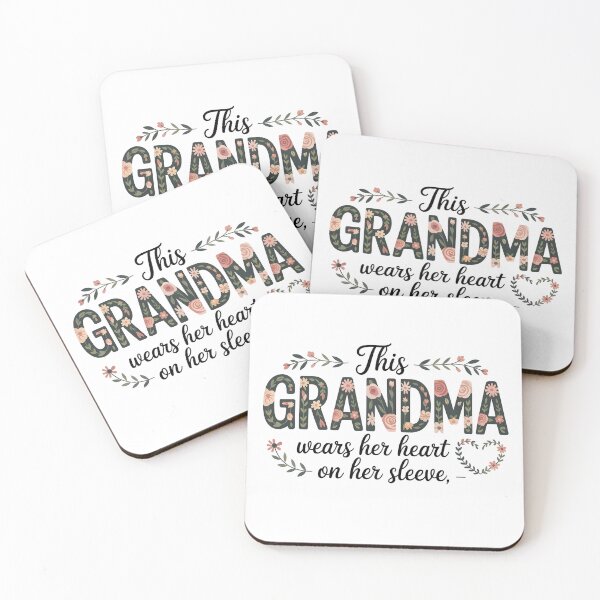 Item preview, This Grandma Wears Her Heart On Her Sleeve designed and sold by designstoriesMK.