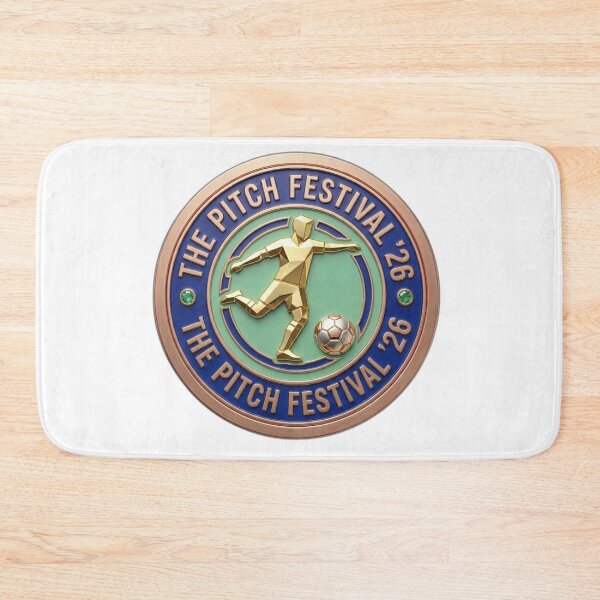 Item preview, The Pitch Festival 2026 Soccer Royal Emblem designed and sold by Fatomfatom.
