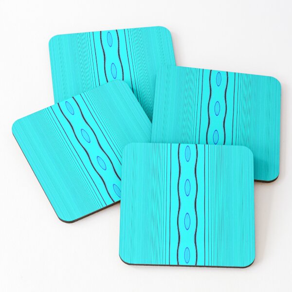 Item preview, Abstract Pattern "Turquoise plait" designed and sold by Gluecknika.