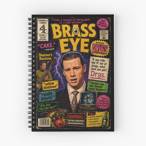 Item preview, Brass Eye - Cómic designed and sold by Wanderdreaming.