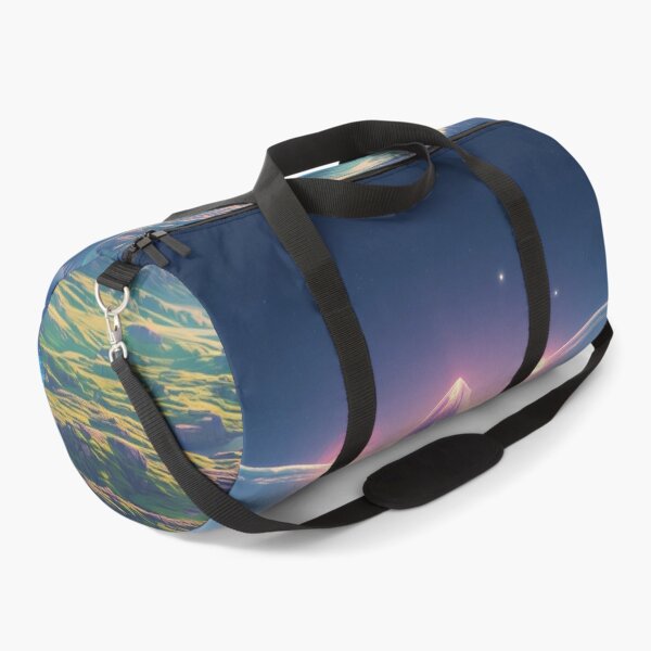 Item preview, Prism Mountains Surreal Sci-Fi Fantasy Landscape designed and sold by Luminous Wilds.