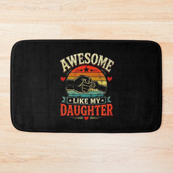 Item preview, Awesome Like My Daughter Fist Bump Pride Design Vintage Tee designed and sold by graphixpolash.