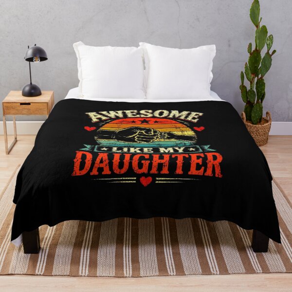 Item preview, Awesome Like My Daughter Fist Bump Pride Design Vintage Tee designed and sold by graphixpolash.