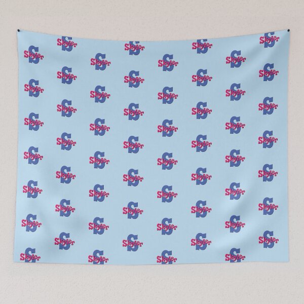 Item preview, S is for Skyler, Girl’s and Woman's Name and Initial  designed and sold by CharlottePlaceArt.