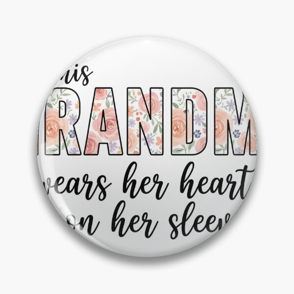 Item preview, Grandma Gift Floral Grandmother Appreciation Vintage Flower Grandma Love Family Nana Mimi Mother's Day designed and sold by designstoriesMK.