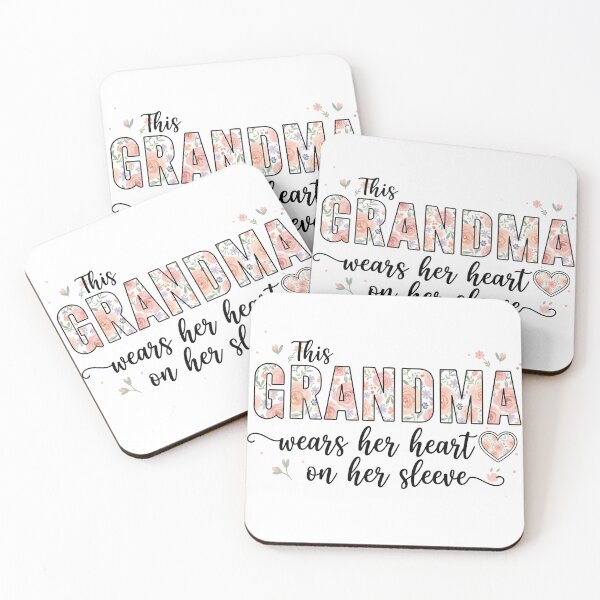 Item preview, Grandma Gift Floral Grandmother Appreciation Vintage Flower Grandma Love Family Nana Mimi Mother's Day designed and sold by designstoriesMK.
