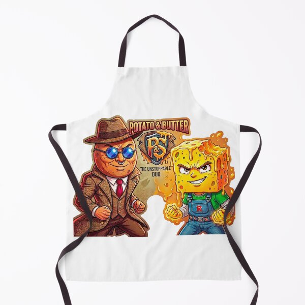 Item preview, Potato Detective and Butter Boy: The Unstoppable Duo Gaming Squad designed and sold by Japan Cyberpunk Universe & Surreal Characters.