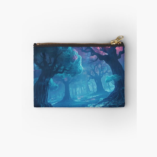Item preview, Living Nebula Forest Fantasy Alien Landscape designed and sold by Luminous Wilds.