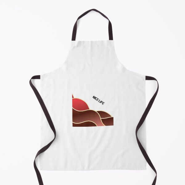 Item preview, Nice Life – Abstract Wave Art Red Crimson designed and sold by N0irNest.