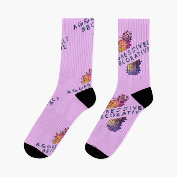 Item preview, Geometric Cactus with Aggressively Decorative Quote designed and sold by GraphicComet.