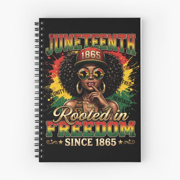 Item preview, Juneteenth Rooted in Freedom Black Queen Since 1865 Retro designed and sold by ArcaneArtistry.