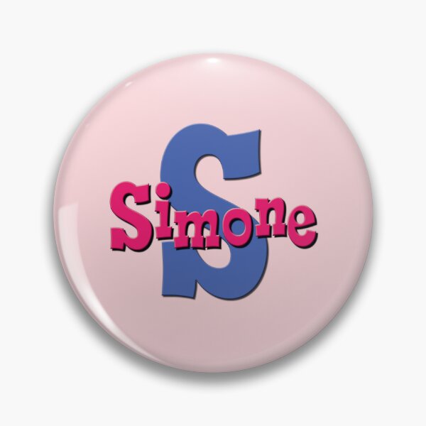 Item preview, S is for Simone, Girl’s and Woman's Name and Initial  designed and sold by CharlottePlaceArt.