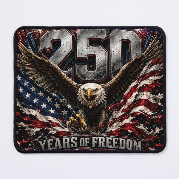 Item preview, Patriotic USA 250 Years Freedom Bald Eagle designed and sold by Imaginationbeyond.