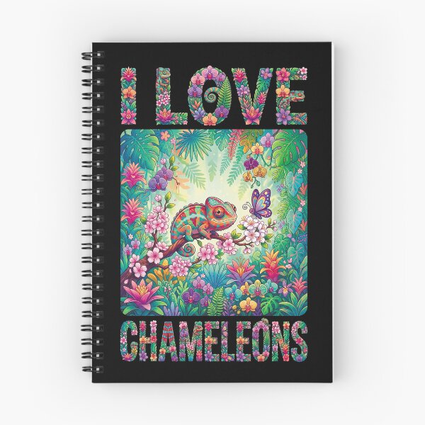 Item preview, I LOVE CHAMELEONS_1C designed and sold by ART-OF-ORION.