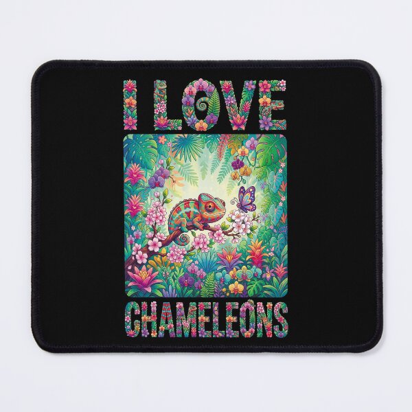 Item preview, I LOVE CHAMELEONS_1C designed and sold by ART-OF-ORION.