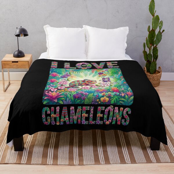 Item preview, I LOVE CHAMELEONS_1C designed and sold by ART-OF-ORION.