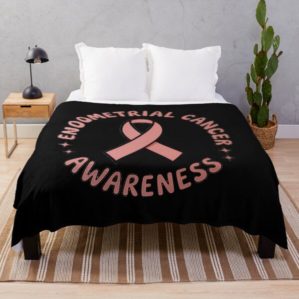 Item preview, I Wear Peach For Endometrial Cancer Awareness designed and sold by SapfireStuArt.