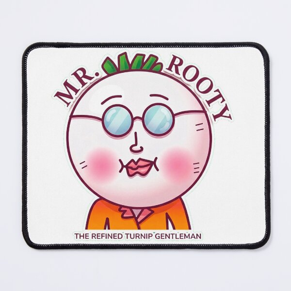 Item preview, Mr. Rooty the Turnip Gentleman | Cute Cottagecore Vegetable Character designed and sold by Surreal Characters & Cute Pups.
