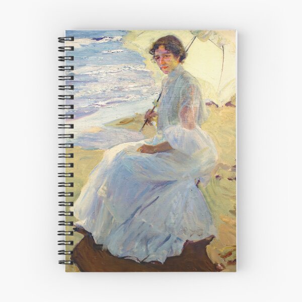 Item preview, Quiet Shore - Clotilde on the Beach by Joaquín Sorolla (1904) designed and sold by The Quiet  Form.