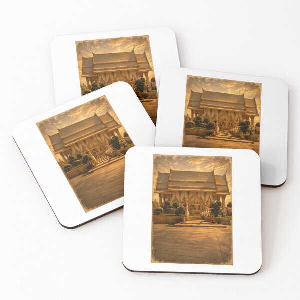 Item preview, Gilded temple at golden hour designed and sold by Paulharper2186.