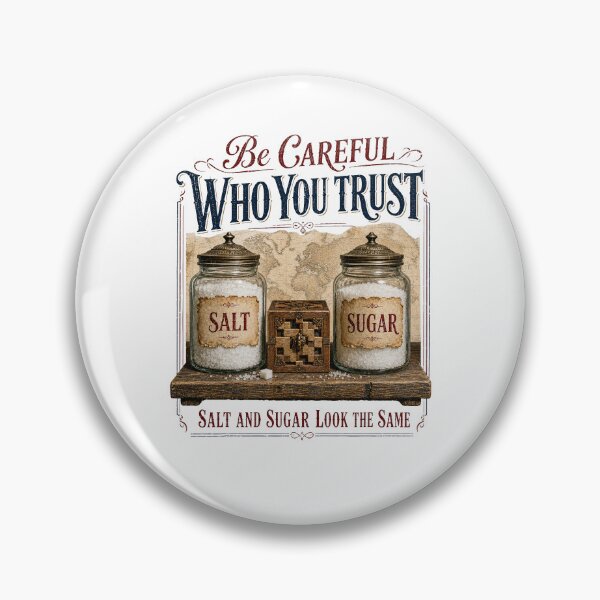 Item preview, Be Careful Who You Trust Salt And Sugar Look Same designed and sold by Worlddoodlex.