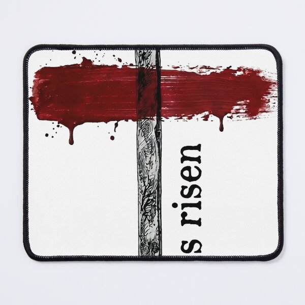 Item preview, Minimalist Christian Nail Cross Sketch designed and sold by Gaviani Design Studio.