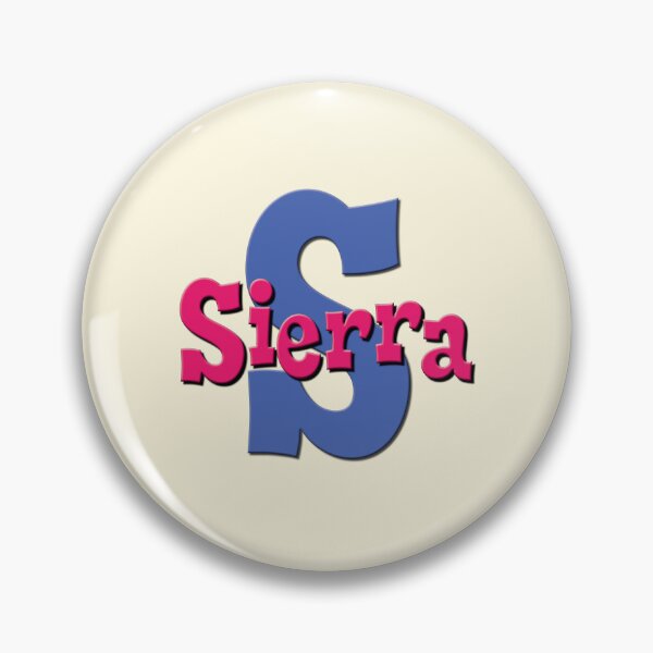 Item preview, S is for Sierra, Girl’s and Woman's Name and Initial  designed and sold by CharlottePlaceArt.