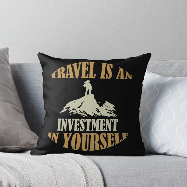 Item preview, TRAVEL IS AN INVESTMENT IN YOURSELF designed and sold by EVANSTAGE.